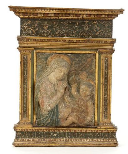 VIERGE À L'ENFANT - ITALIE TOSCANE Seconde...