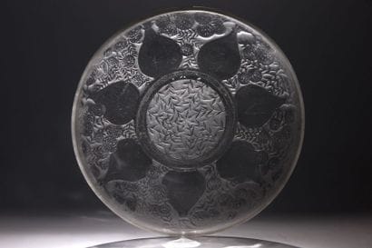 R. LALIQUE FRANCE

COUPE PLATE Modèle 