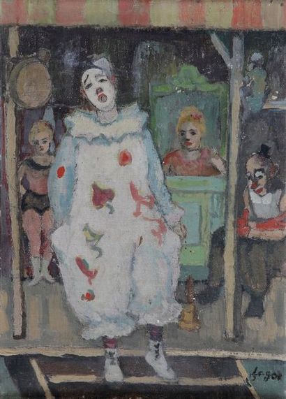 Celso LAGAR (1891-1966)

Au cirque, le clown...
