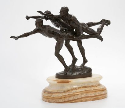 Alfred BOUCHER (1850-1934)

Au But

Bronze...