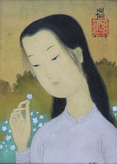 MAÏ TRUNG THU (Vietnam, 1906-1980)

Tête...