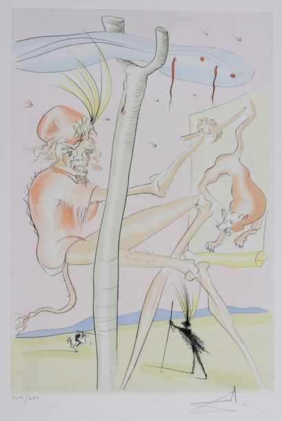 D'après Salvador DALI (1904-1989)

Les Fables...