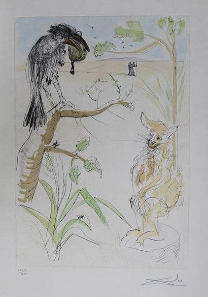 D'après Salvador DALI (1904-1989)

Les Fables...