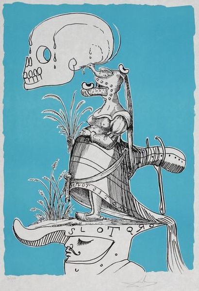 D'après Salvador DALI (1904-1989)

Pentagruel,...