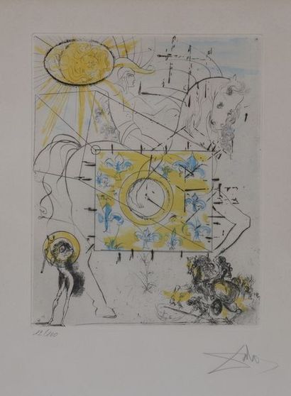 Salvador DALI (1904-1989)

Grec à cheval...