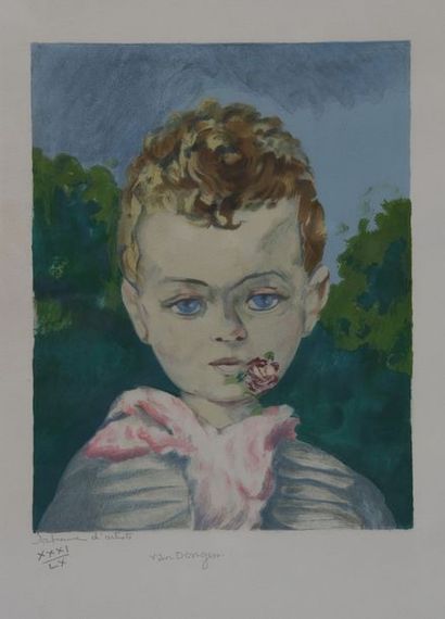 D'après Kees VAN DONGEN (1877-1968)

Jean-Marie...