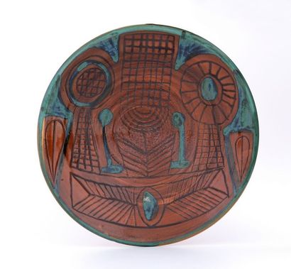 Roger CAPRON (1922-2006)

GRANDE COUPE Visage

Céramique...
