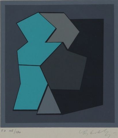Victor VASARELY (1906-1997)

Composition...