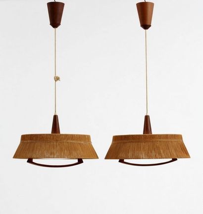 TRAVAIL DE DESIGNER SCANDINAVE Circa 1960,...