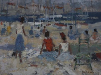 Jacques BARTOLI (1920-1995)

La Plage

Huile...
