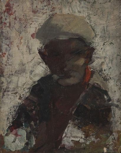 André PETROFF (1894-1975) 

Homme à la casquette...