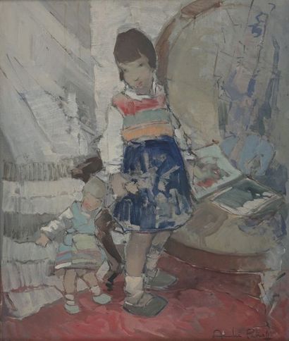 André PETROFF (1894-1975) 

Jeune fille et...