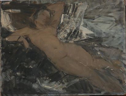 André PETROFF (1894-1975) 

Nu allongé, 1963

Huile...