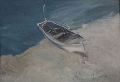 André PETROFF (1894-1975) 

Barque sur la...
