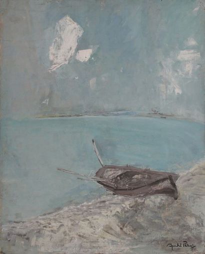 André PETROFF (1894-1975) 

Barque sur la...