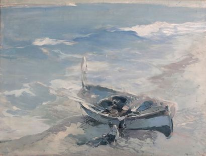 André PETROFF (1894-1975)

Pêcheurs et barque...