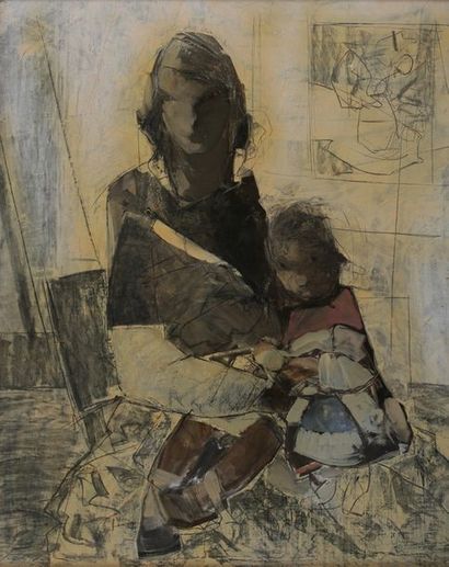 André PETROFF (1894-1975)

Maternité 

Technique...