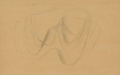 Jean FAUTRIER (1898-1964)
Nu informel, 1956
Dessin...