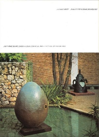 FONDATION MAEGHT, deux ouvrages comprenant...