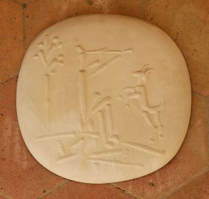 Pablo PICASSO (1881-1973) & MADOURA

Plaque...