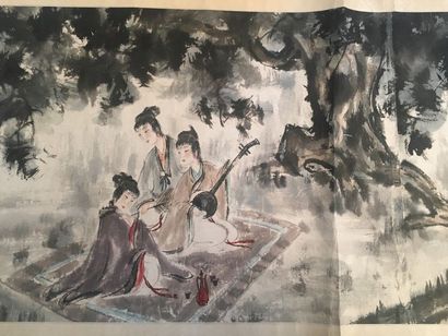 CHINE Deuxième moitié du XXème Siècle

ROULEAU...