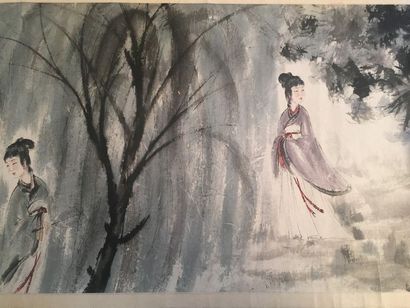 CHINE Deuxième moitié du XXème Siècle

ROULEAU...