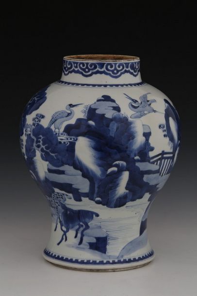 CHINE XVIIIème-XIXème Siècle

POTICHE BALUSTRE...