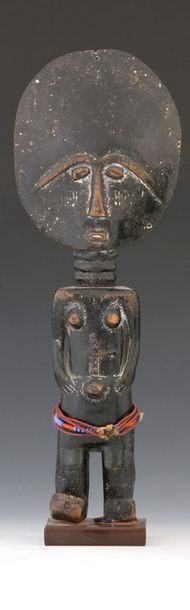 ASHANTI GHANA	Statue de fertilité expriment...