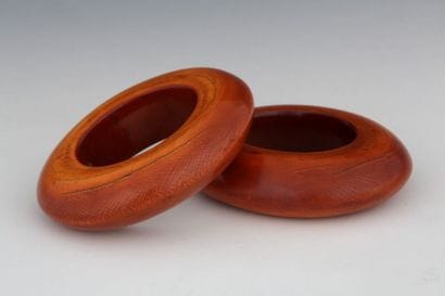 IDOMA NIGERIA	Paire de bracelets d'ivoire...