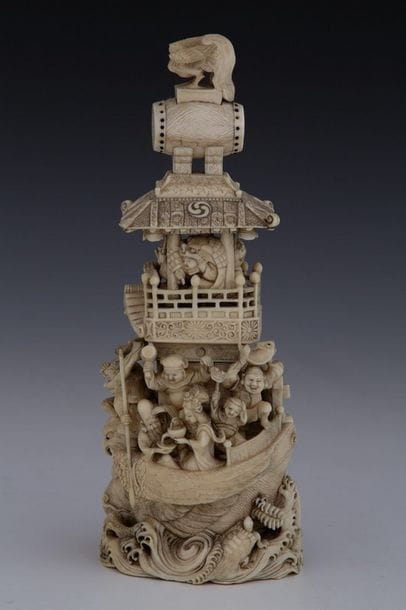 JAPON Période Meiji (1868-1912)

OKIMONO...