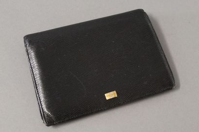 S.T.DUPONT

Portefeuille en veau préssé noir,...
