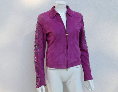 Gianni VERSACE circa 1990

Blouson zippé...