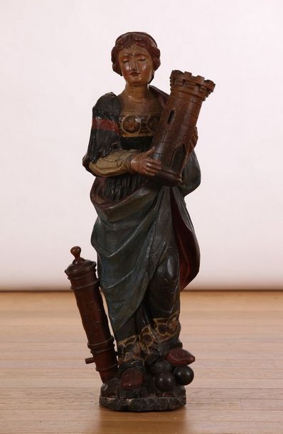 SAINTE BARBE

XVIIIème - XIX Siècle

Bois...
