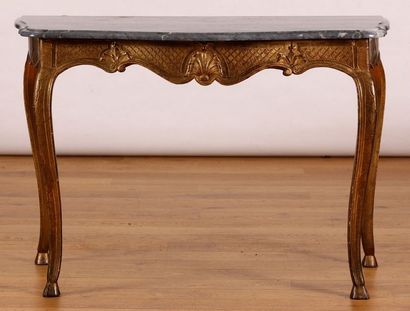 CONSOLE D'APPLIQUE

Epoque Régence

Bois...
