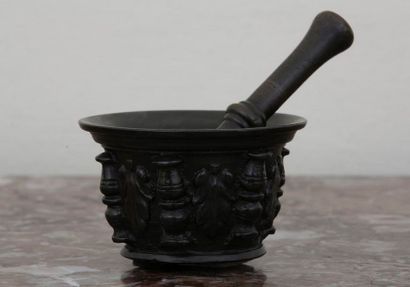 PETIT MORTIER

 XVIIème Siècle 

Bronze à...