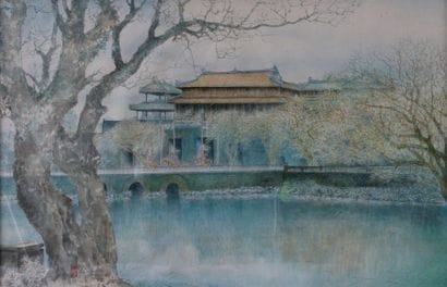 Tran DUY (1920-2014)

Vue d'un palais

Encre...