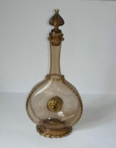 Carafe soufflée fin XIXème siècle