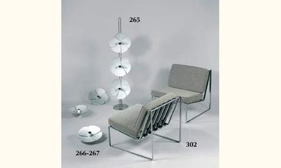 Kho LIANG IE. Paire de fauteuils à structure...