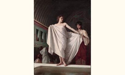 Frederico MALDARELLI (1826-1893) 
« La sortie...
