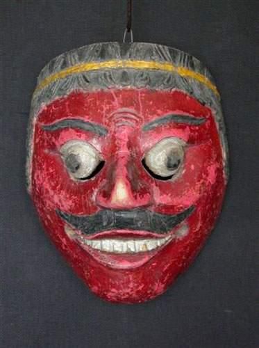 INDONESIE
Masque du Wayang Topeng.
En bois...