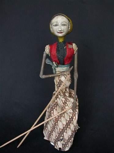 INDONESIE
Marionnette à tige du Wayang Golek...
