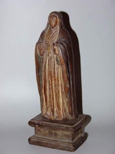 PHILIPPINES (XIXe siècle)
Vierge en bois....