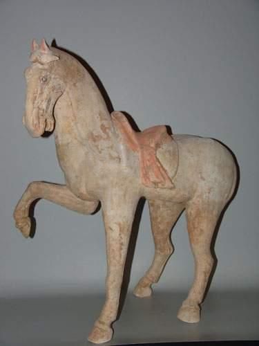 TANG (618 - 907 ap. J.C.)
Cheval sellé, la...