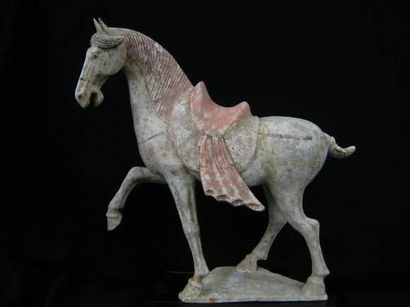 TANG (618 - 907 ap. J.C.)
Cheval à la jambe...