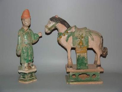 MING (1368 - 1643 ap. J.C.)
Palefrenier et...