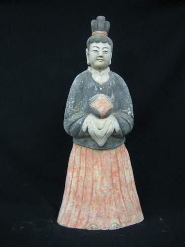 MING (1368 - 1643 ap. J.C.)
Porteuse d'offrande...