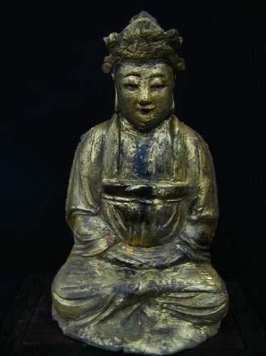 T'SING (XVIIIe siècle)
Bodhisattva assis...
