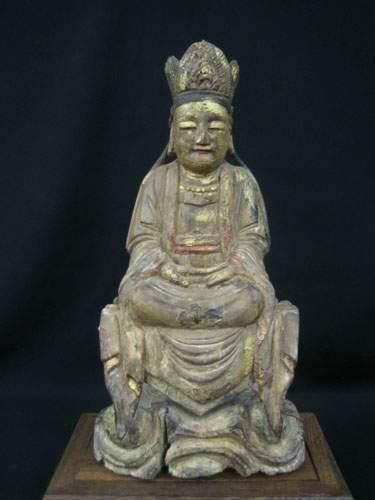 T'SING (XVIIIe siècle)
Bodhisattva assis...