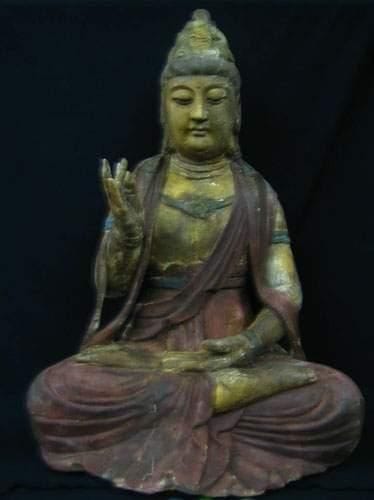 T'SING ( XIXe - XXe siècle )
Kwanin assise...