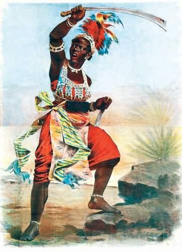 ETHNOLOGIE - ART NEGRE / ETHNOLOGY
Les amazones...